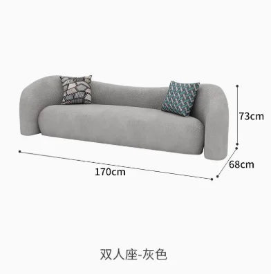 nordic living room Sofas minimalist lazy luxury europe Sofas family white salas y sofas muebles elegantes modernos Furniture