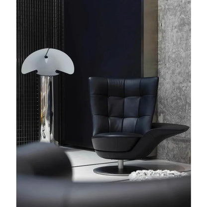 FRP Creative Armrest Rotating Leisure Chair Villa Hotel Reception Chair