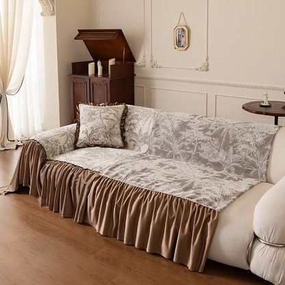 1 Piece Set Plant Stretchable Sofa Cover Non-slip Full Cover Dust Cover Bedroom Living Room Home Decoration 2/3/4 People
