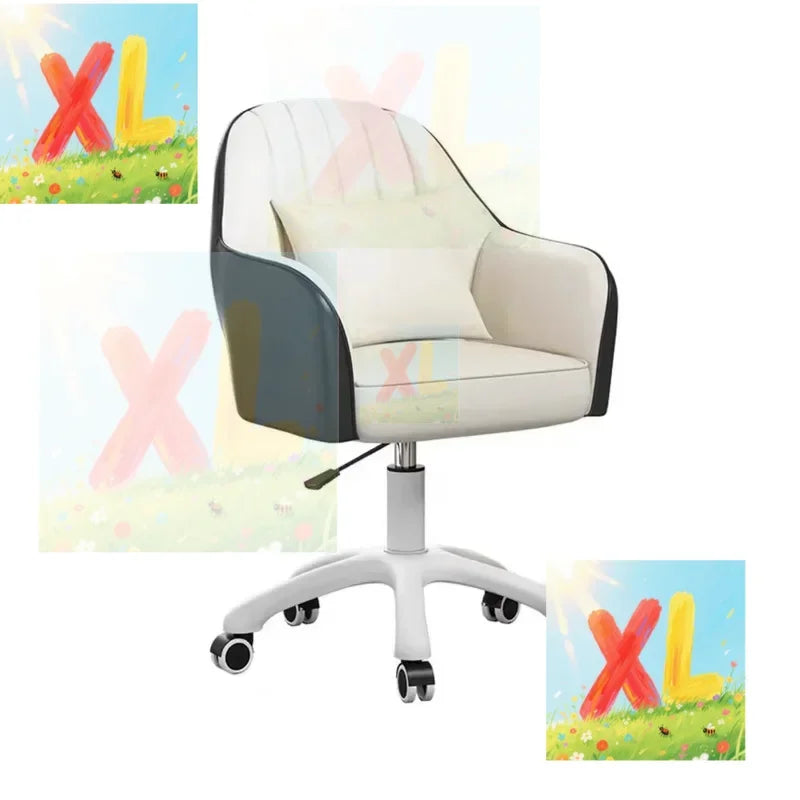 Nordic Home Computer Chair Office  Book Desk Chair Sliding Wheelchair Dormitory Lifting Chair Sofa Comfortable Bedroom