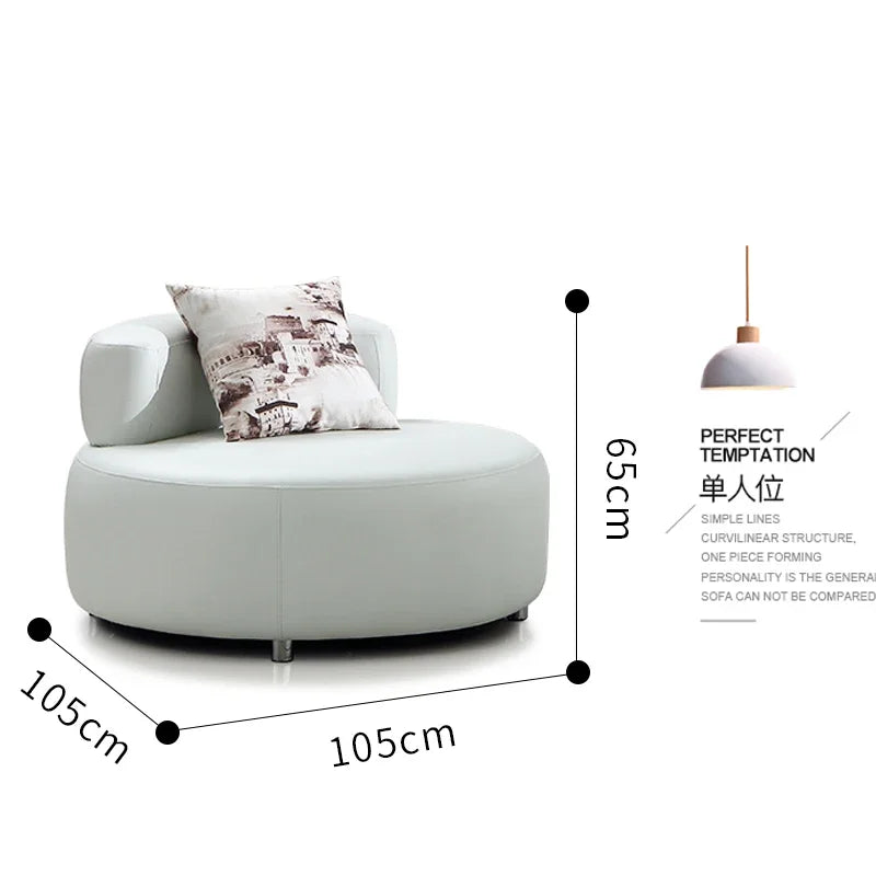 Coffee table combination, simple modern seating area, reception room, negotiation sofa, storefront sofa