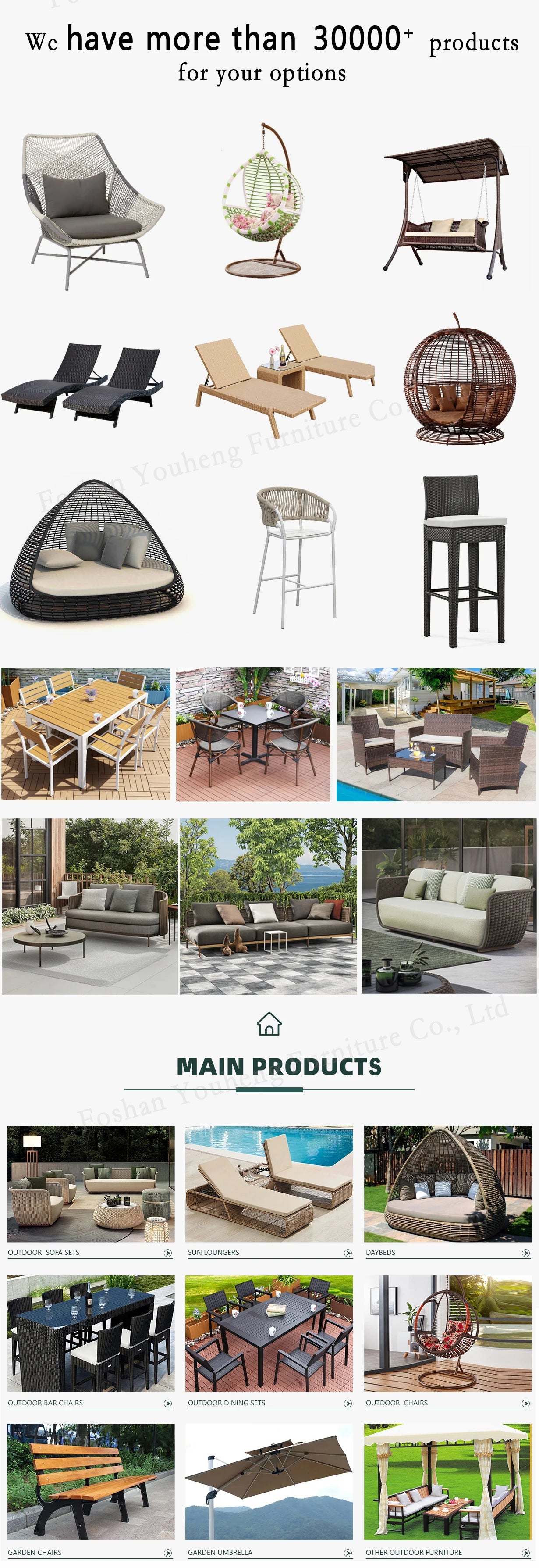Modern Style Rattan Hanging Patio Metal Stand Swing Chair Hot Sale Furniture for Bedroom Indoor & Outdoor Use Furniture
