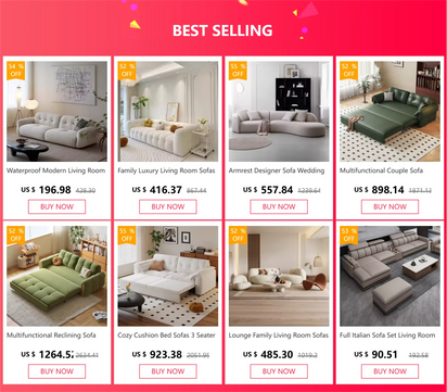 Living Room Sofas Luxury European Elegant Sectional Sofas Armchair Garden Minimalist Muebles Para El Hogar Home Accessories