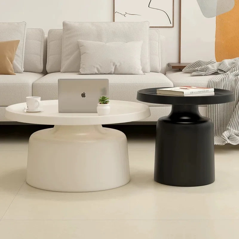 Living Room Coffee Table Basses Mesa Lateral Round Coffee Table Center Modern Nordic Mesa Lateral Para Sala Home Bar Furniture