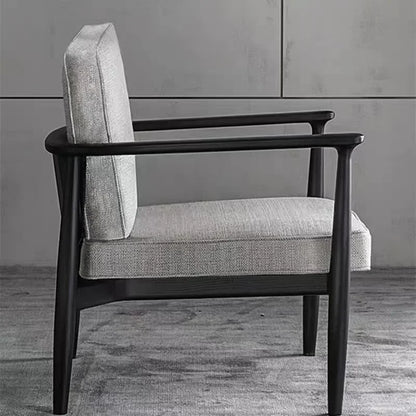 New Chinese Style Nordic Single-Seat Sofa Chair Post-Modern Minimalist Dining Chair Leisure Chair Conference