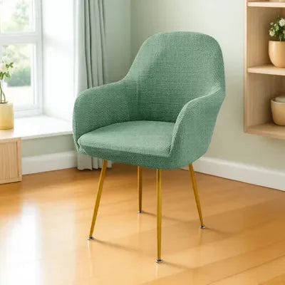 Cover Decoration Polar 1pc Seat Slipcover High Hotel Arm Wedding Chair Bar Elastic Dining Covers Armchair Adjustable Fleece Home