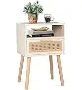 YND6-Q8 pieces outdoor Wicker rattan patio sectional furniture set.glass top table with hidden storage.7 sofa sections.oversized