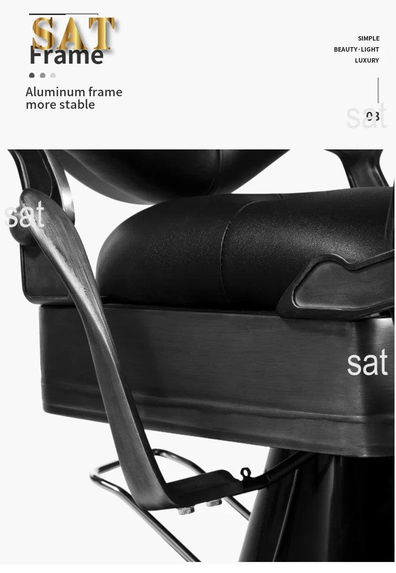 ABC Beauty Salon Furniture vintage barber chair hairdressing hydraulic recliner Hair Barber Chair