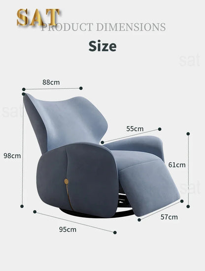 J Puffs Living Room Chair Modern Electric Luxury Beauty Lounge Office Reclinable Chairs Lounge Chaise De Bureaux Sofaset Furnit
