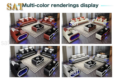 # l Modern chesterfield sectional royal living room sofas leather full set of couches decor home sofa living room luxury furnitu