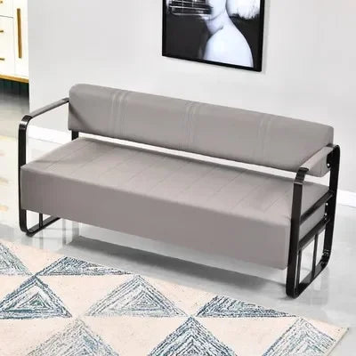 Same light luxury lounge chair, hair salon, nail salon, light luxury stainless steel sofa , lounge area