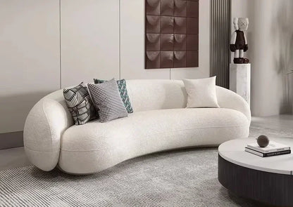 Minimalist Nordic Living Room Sofas Leather Recliner Designer Modern Sofas Luxury Lounge Balcony Cheap Divano Home Furniture