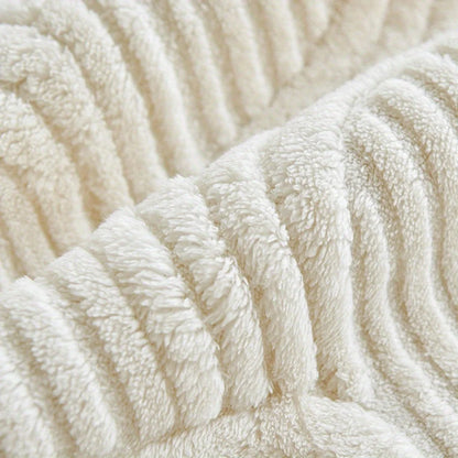 1pc Velvet Sofa Cover Crream Style Striped Sofa Towel Non-slip Sofa Cushion Cover Couch Protector Covers Home Decor