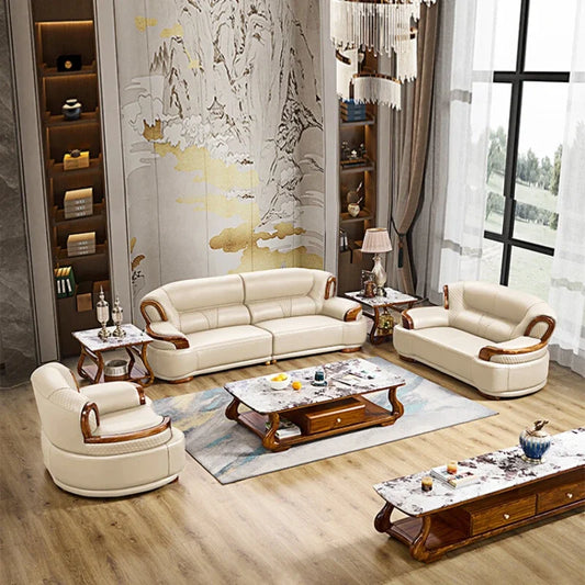 Head Layer Cowhide Living Room Sofas Luxury Single Modern Lazy Sofas Chaise Nordic Lounge Divani