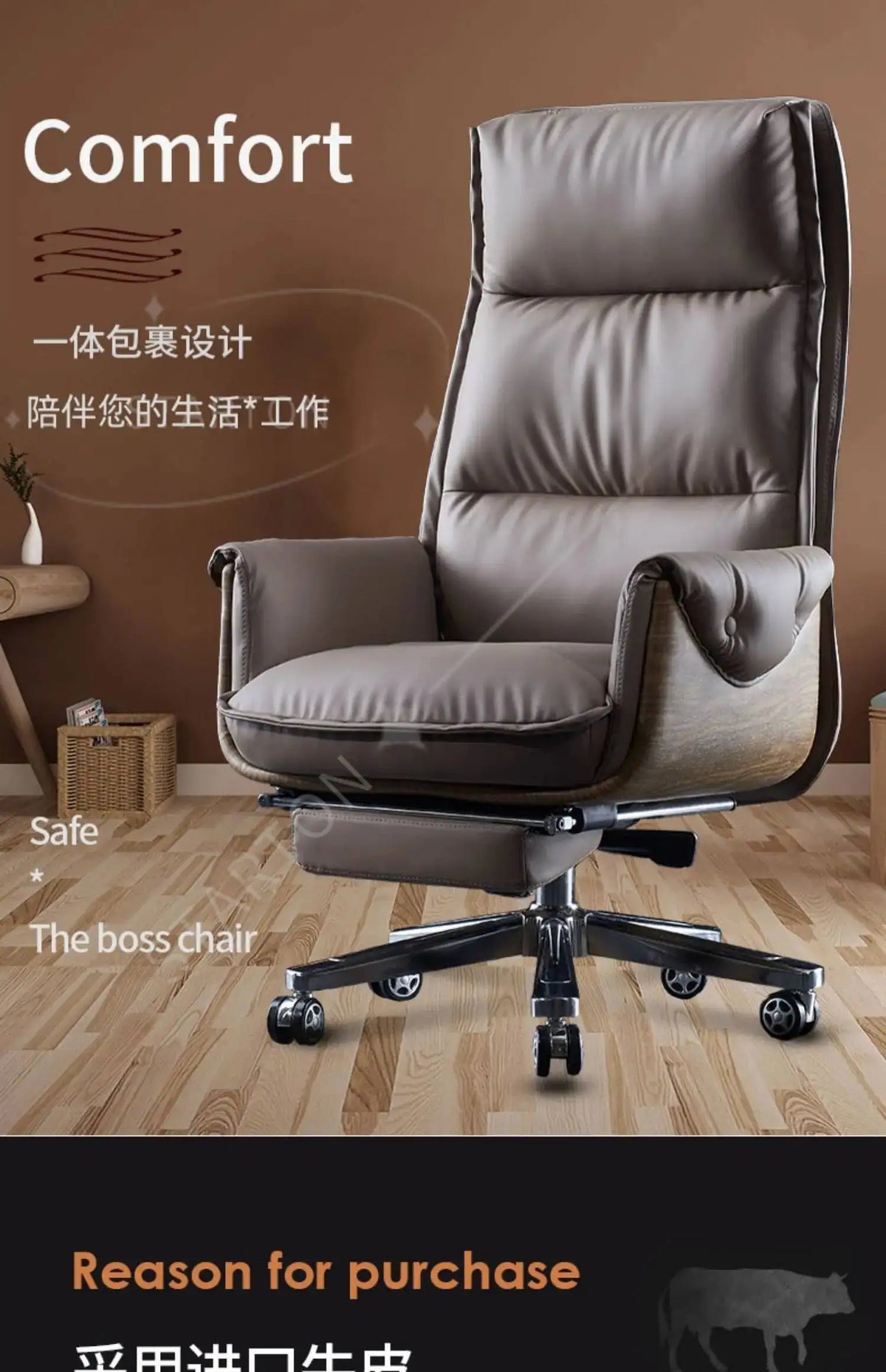 Swivel Bedroom Comfortable Sofas Armchair Desk Chair Chairs Study Office Ergonomic Kneeling Comfy Cadeira Gamer Salon Furnitures