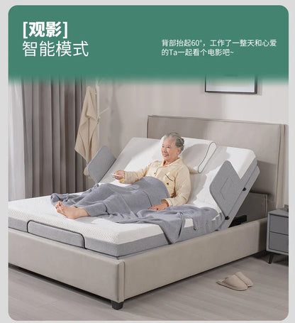 Comfortable Bedframe Beds Multifunction Adjustable Modern Electric Beds Recovery Old People Bedroom Furniture Cama Plegable LLB