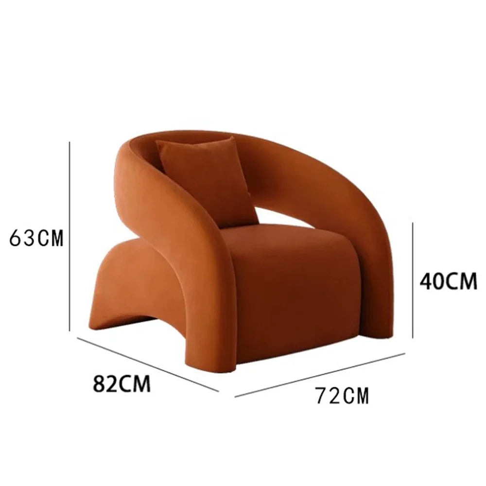 Armrest Ergonomic Chairs Living Room Nordic Style Office Makeup Chair Luxury Lazy Muebles Para El Hogar Home Decoraction