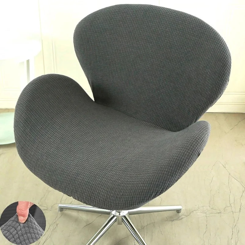 Universal Plus Big Arc Chair Cover Bar High Stool Chair Cover Backrest Seat Rotating Lifting Bench Cashier Bar Hotel Stool Cover