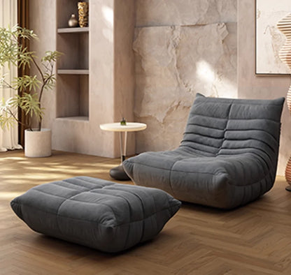 Vacuum compression sofa Full sponge Internet celebrity Caterpillar lazy Compressino sofa Balcony single chair