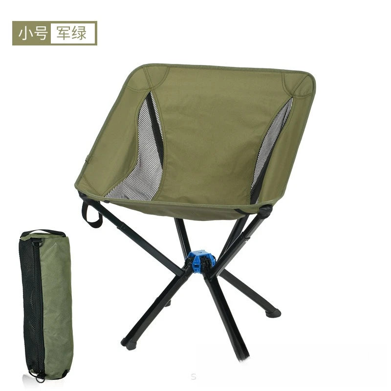 Outdoor Portable Quick Open CLIQ Chair Lightweight Folding Aluminum Fishing Backpacking Beach Camping Chair
