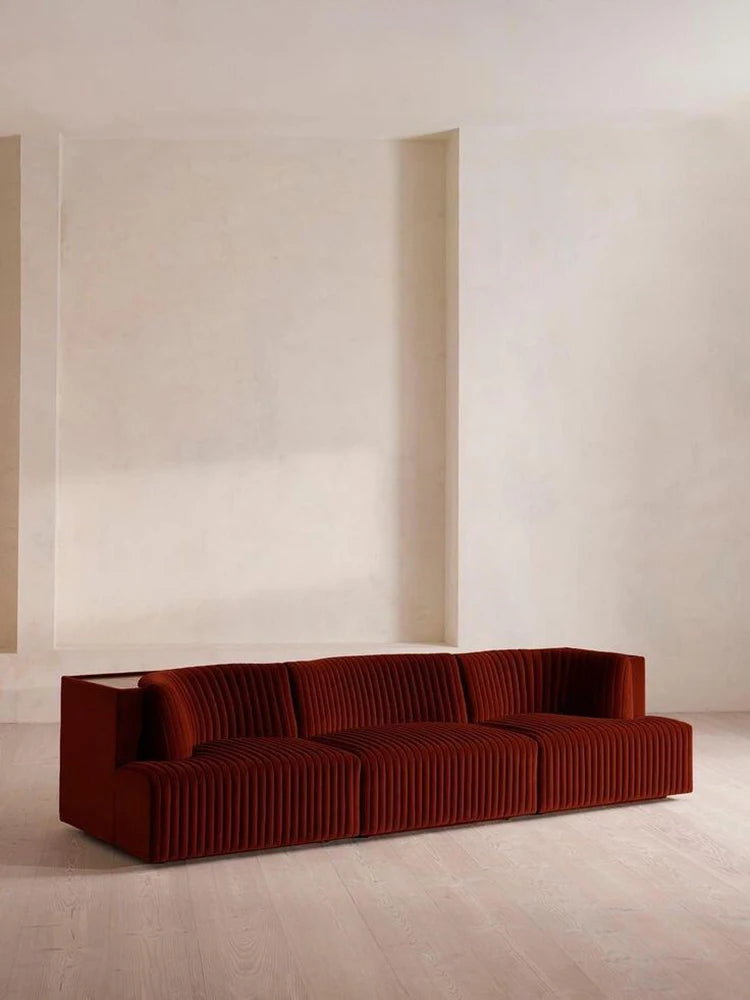 Medieval Maillard style unconventional sofa high-end designer villa model room beauty salon