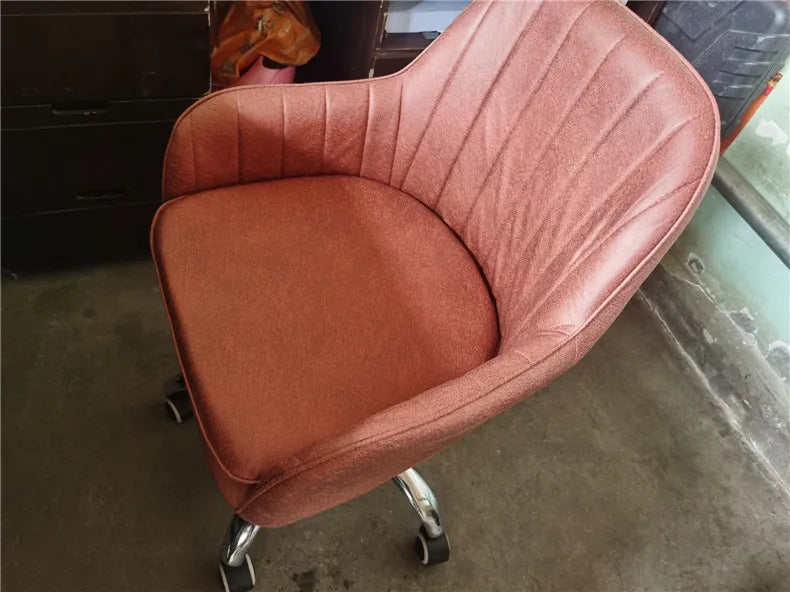 Modern Bedroom Comfortable Learning Chair Lift Swivel Office Chairs Study Room Chair Home Armrest Backrest Leisure Makeup Chair
