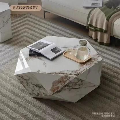 Unique Living Room Coffee Table Modern White Platform Coffee Table Home Bowl Topper Italian Marble Top Economical