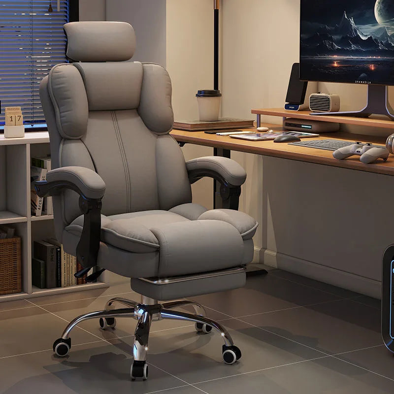 Ergonomic Computer Chair Gaming Office Chair Backrest Swivel Boss Seat Durable Desk Chair for Students Office Chair Furniture