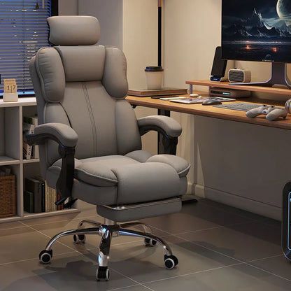 Ergonomic Computer Chair Gaming Office Chair Backrest Swivel Boss Seat Durable Desk Chair for Students Office Chair Furniture