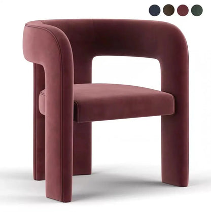 Light luxury fabric single sofa chair modern simple tiger chair