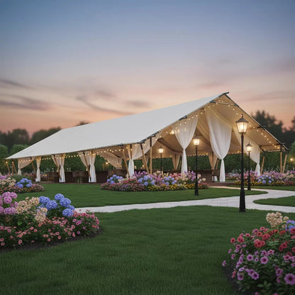 Luxury Wedding Event Tent Outdoor Marquee Aluminum Frame Party Banquet Exhibition Gardens Custom Commercial Pavilion Shelter OEM