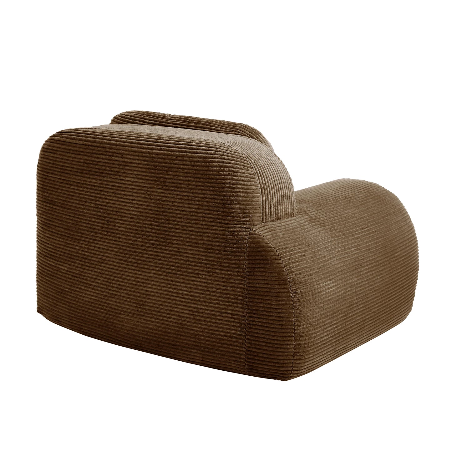1piece Modern Lovely Sofa Without Armrests with Cushion, Living Room Furniture, Modular Corner Sofa, Premium Cordstock Fabric