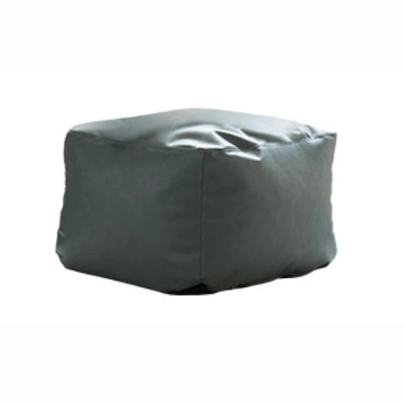 OTAUTAU 1-2 Seat Faux Leather Bean Bag Cover Couch Armchair Pouf Beanbag Cover SF433【No Filler!Need Buy Filler Yourself !】