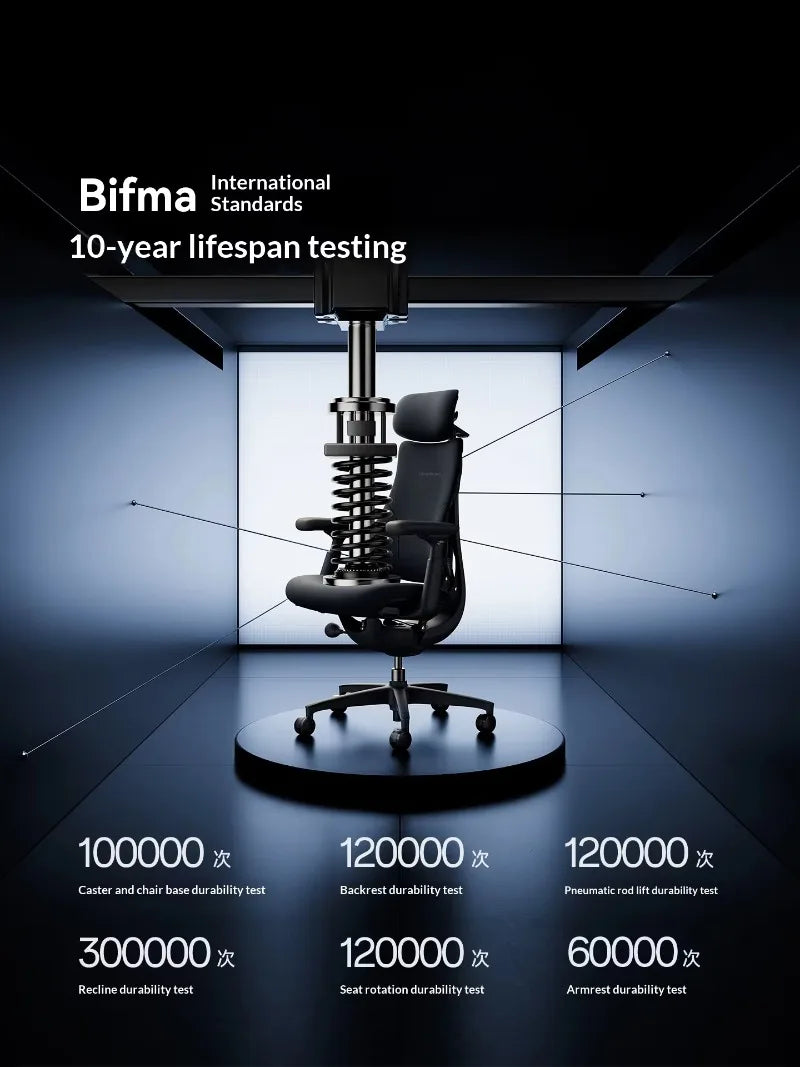LiberNovo Omni Dynamic Ergonomic Chair Game Chair, Dynamic Ergonomic Chair, Computer Chair with Battery