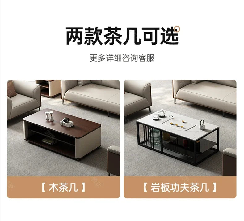 Designer Luxury Living Room Sofa Set Minimalist Beige Sectional Modern Nordic Sofas Puffs Double Canape Salon Home Furniture