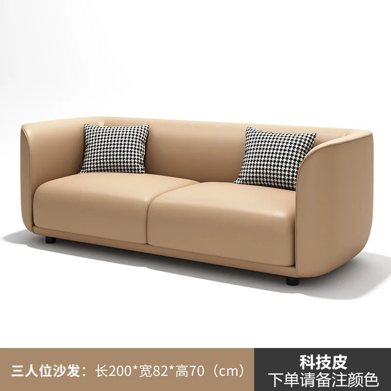 YXY Office Sofa Reception Business Negotiation casual Rest Area casual and fashionable Coffee Table Combination Set