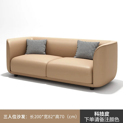 YXY Office Sofa Reception Business Negotiation casual Rest Area casual and fashionable Coffee Table Combination Set