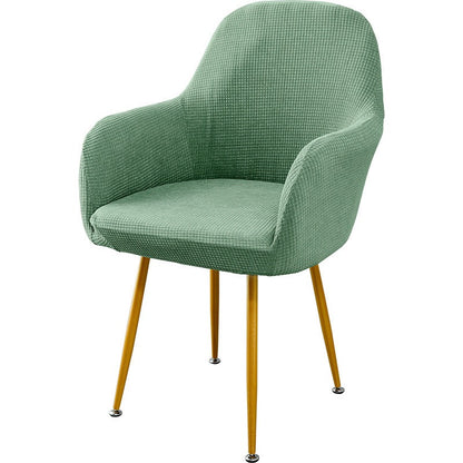 Cover Decoration Polar 1pc Seat Slipcover High Hotel Arm Wedding Chair Bar Elastic Dining Covers Armchair Adjustable Fleece Home