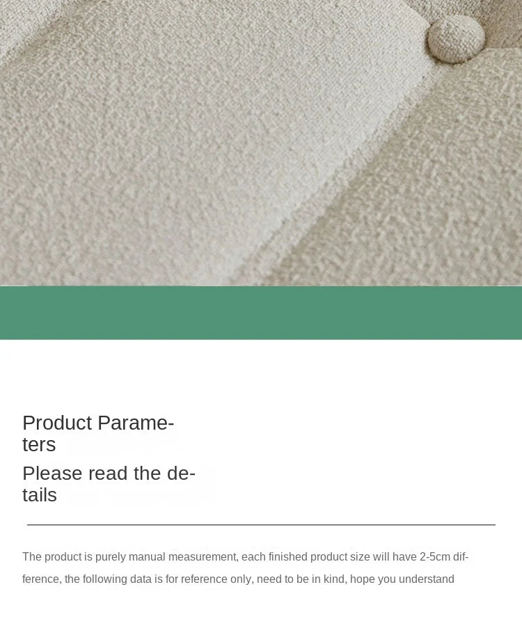 Caterpillar Togo Single Recliner Lazy Sofa Wabi-Sabi Style for Living Room Bedroom Balcony Leisure Reclining Sleep 78x103cm