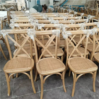 Outdoor Pine Wood Antique Color Folding Farm Dinning Table for Wedding