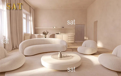 Modern Velvet Fabric Living Room Sectional Couch Reclining Wood Legs Corner Sofa Set for Hotels Malls Villas