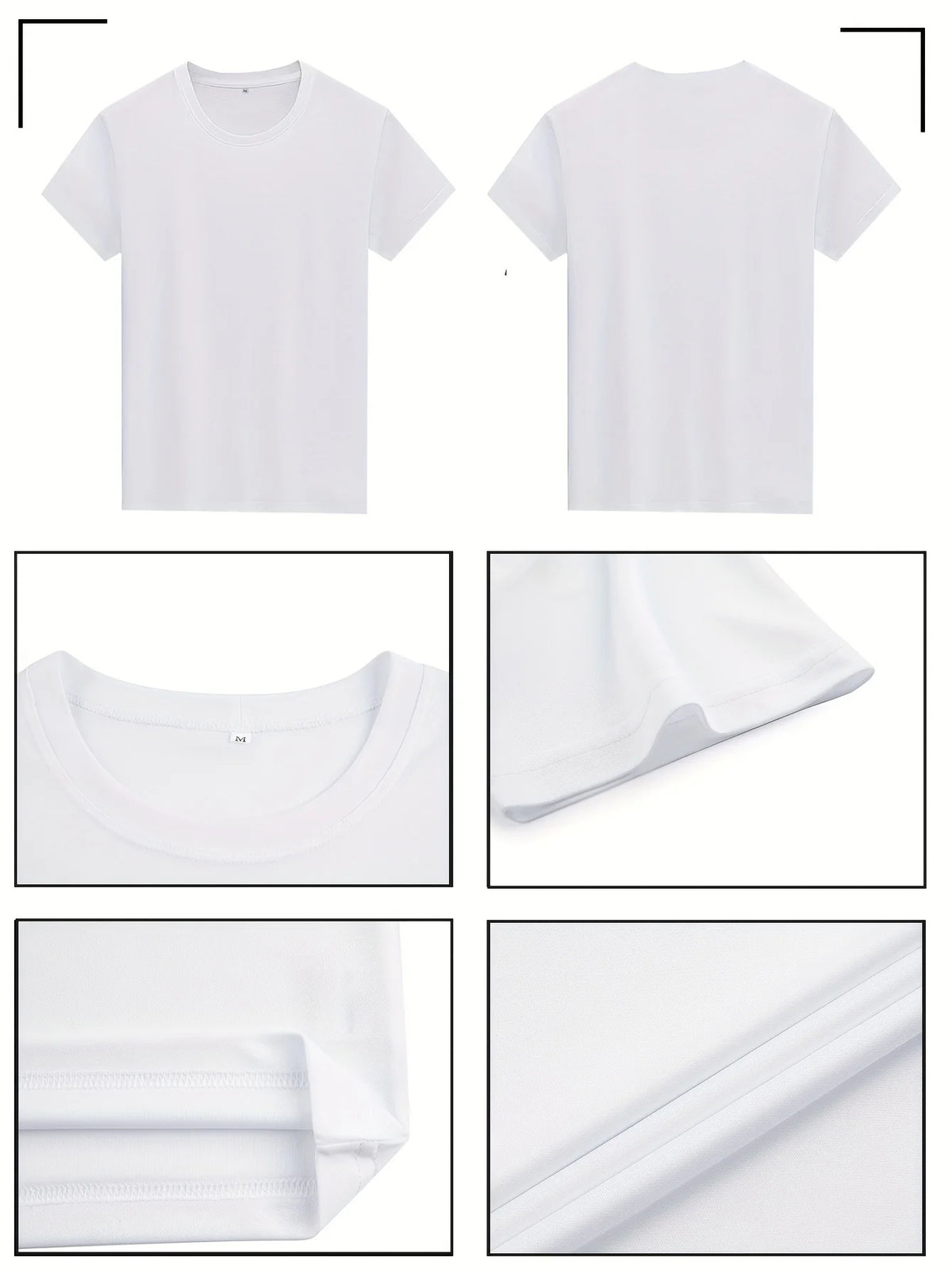 Men's Solid Color Short Sleeve TShirt Simple Versatile Sports Gym Training Top Daily Casual Wear Breathable Athletic Tees