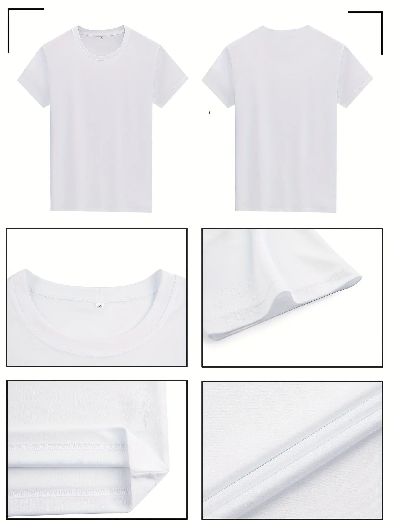 Men's Solid Color Short Sleeve TShirt Simple Versatile Sports Gym Training Top Daily Casual Wear Breathable Athletic Tees