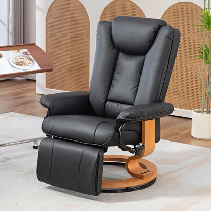 Relaxing armchair swivel TV armchair with reclining function and footrest load capacity up to 150 kg TV armchair made