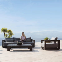 Outdoor Suit Factory Hot Sale Outdoor Aluminum Villa Patio Modern Waterproof Sofa Set