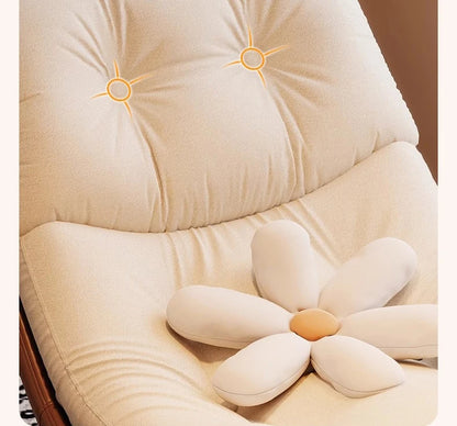 Recliner Hotel Design Living Room Chairs Puffs Lounge Velvet Living Room Chairs Acent Lazy Eames Muebles Hotel Furniture