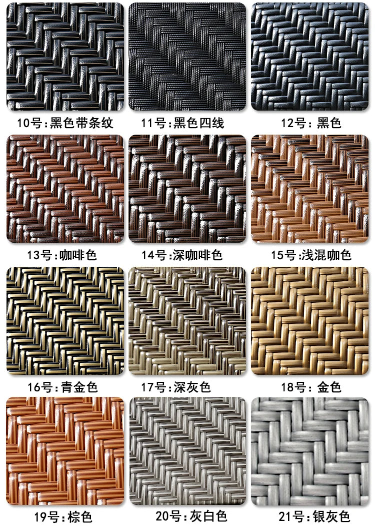 Terrace Modern Garden Sofas Outdoor Combination Courtyard Nordic Garden Sofas Waterproof Pe Rattan Furniture Sofá Jardín MHHYSF