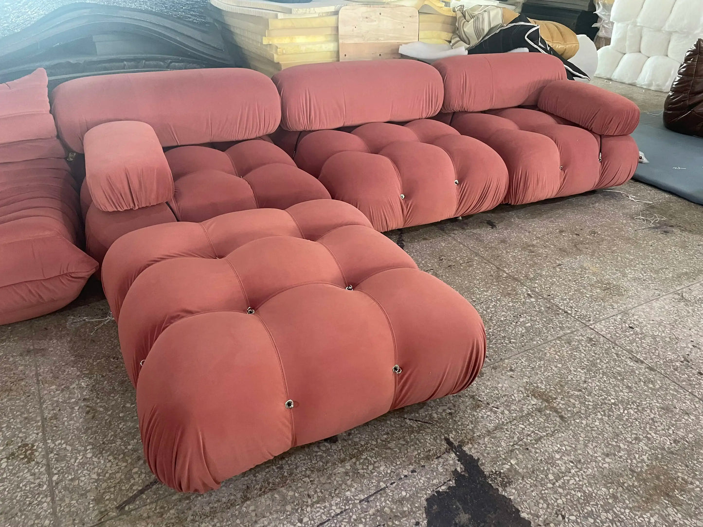 Furniture Modular Couch Fabric  Bellini Sofa Living Room For Home