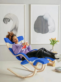 Gravity Balances Zero Gravity Suspension Multi functional Leisure Single Person Sofa Kneeling Correction