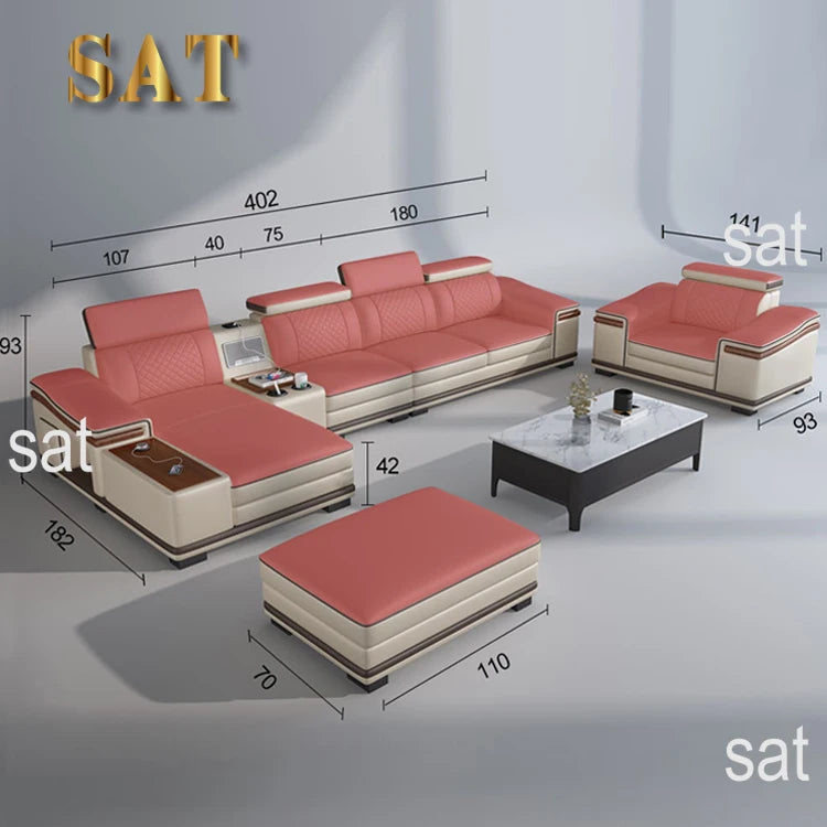 #For Living Room Sofa Sectional Sofa Living Room Furniture Contemporary Modular Sectional  Leather Sofa Couch*